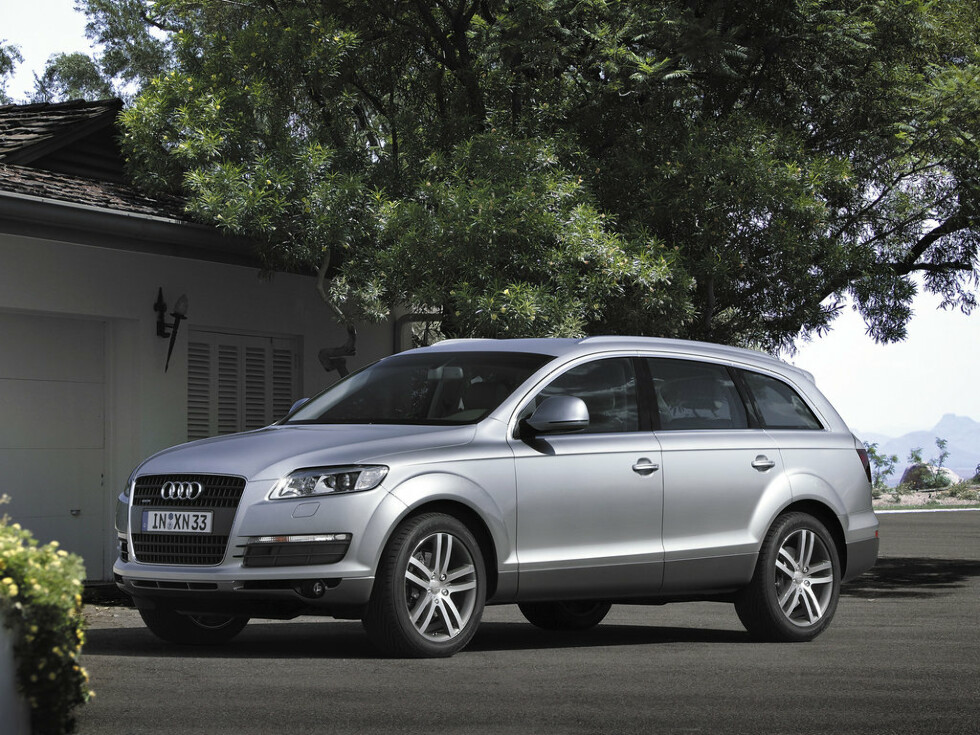 Коврики текстильные "Комфорт" для Audi Q7 I (suv / 4LB) 2005 - 2009, черные, 5шт.