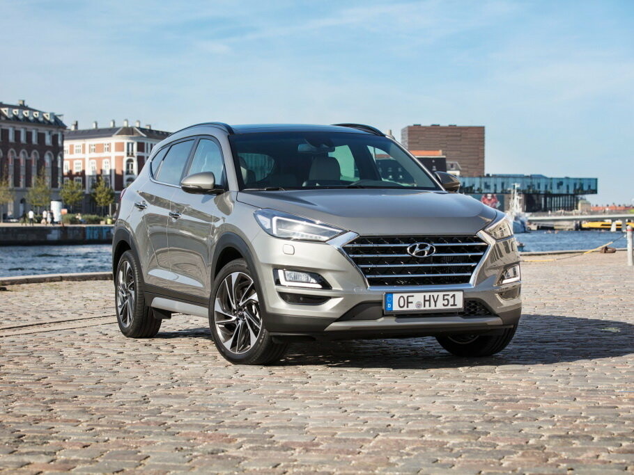 Коврики текстильные "Комфорт" для Hyundai Tucson III (suv / TL) 2018 - 2021, черные, 5шт.