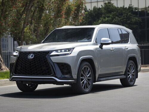 Коврики текстильные "Стандарт" для Lexus LX600 (suv / J300) 2021 - Н.В., черные, 4шт.