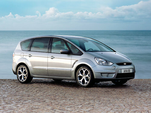 Коврики ЭВА "EVA ромб" для Ford S-Max (минивэн) 2006 - 2010, серые, 4шт.