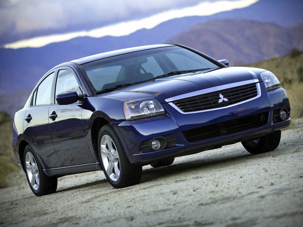 Коврики текстильные "Классик" для Mitsubishi Galant (седан) 2008 - 2012, черные, 4шт.