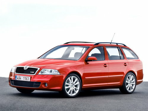 Коврики текстильные "Комфорт" для Skoda Octavia II (универсал / A5) 2004 - 2008, ые, 5шт.