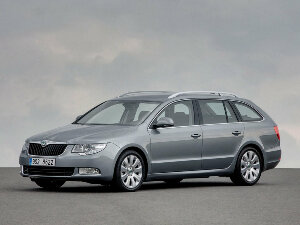 Коврики EVA для Skoda Superb II (универсал / 3T5 c электро-приводом передних сидений) 2009 - 2013