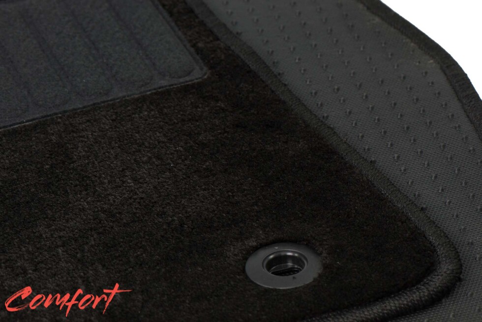 Коврики текстильные "Комфорт" для Audi A6 IV (универсал / 4G5) 2010 - 2014, черные, 4шт.