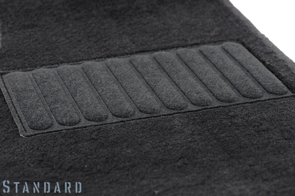 Коврики текстильные "Стандарт" для Toyota Land Cruiser Prado (suv / J150) 2013 - 2017, черные, 1шт.