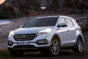 Коврики текстильные для Hyundai Santa Fe III (suv / DM) 2015 - 2019