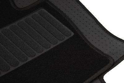 Коврики текстильные "Классик" для BMW 5-Series VI (седан  4WD / F10) 2013 - 2017, черные, 5шт.