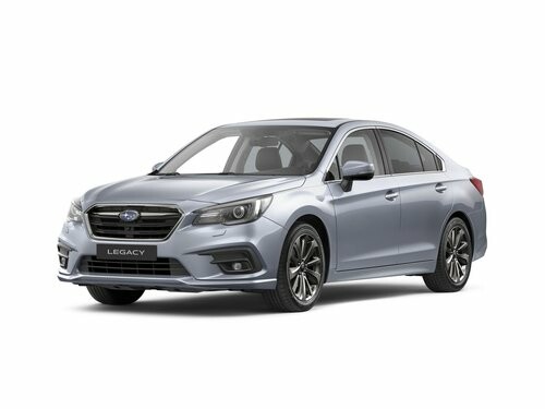 Коврики текстильные "Комфорт" для Subaru Legacy (седан / BN) 2019 - Н.В., черные, 5шт.