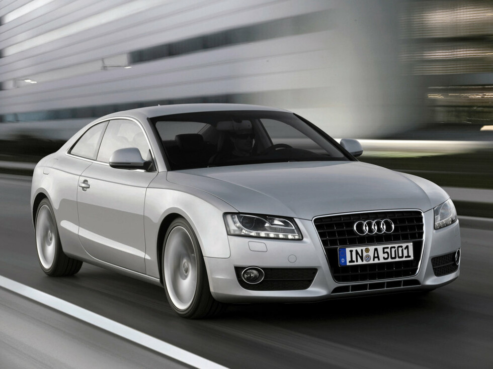 Коврики текстильные "Классик" для Audi A5 I (купе / 8T3) 2007 - 2011, темно-серые, 4шт.