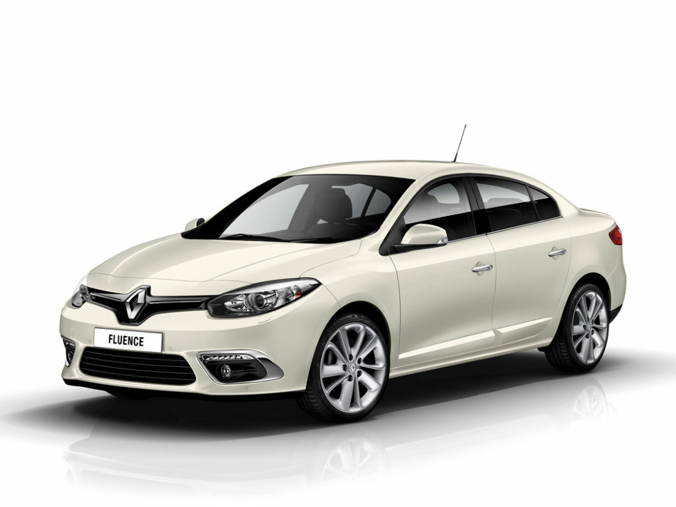 Коврики текстильные "Премиум+" для Renault Fluence (седан) 2012 - 2017, черные, 5шт.