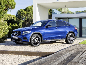 Коврики текстильные для Mercedes-Benz GLC Coupe I (suv / C253) 2016 - 2022